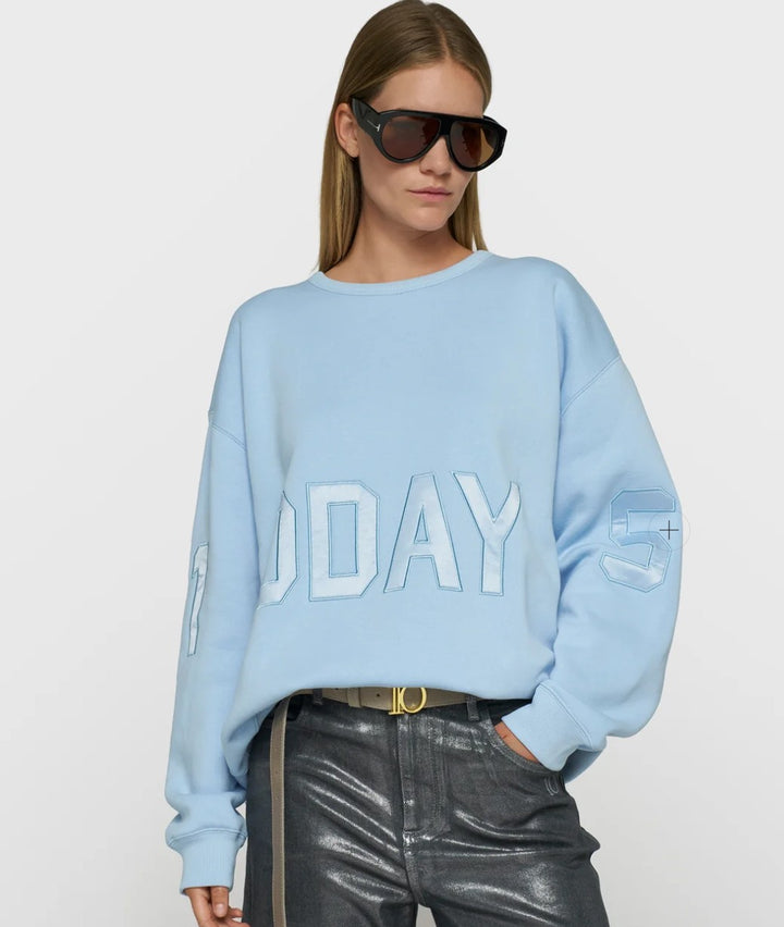 10DAYS Sweatshirt, Farbe Hellblau