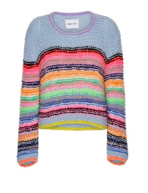 DAWN X DARE Pullover SASSIE STRIPE Blau