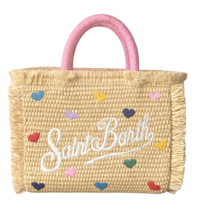 MC2 SAINT BARTH Tasche Mini Vanity bunte Herzen