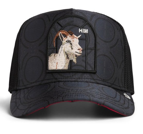 GOORIN BROS Trucker Baseball Cap Religulous Hymn Void HIM Ziege