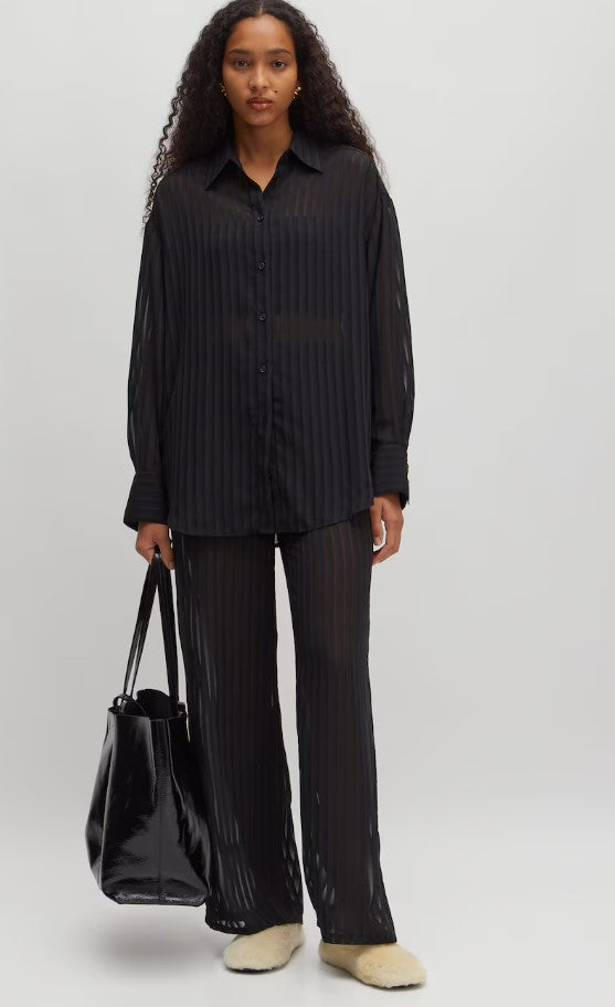 EDITED Bluse Holly oversized, Farbe Schwarz