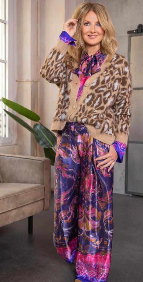 MISS GOODLIFE by FRAUKE LUDOWIG Hose Palazzo Happy Blue