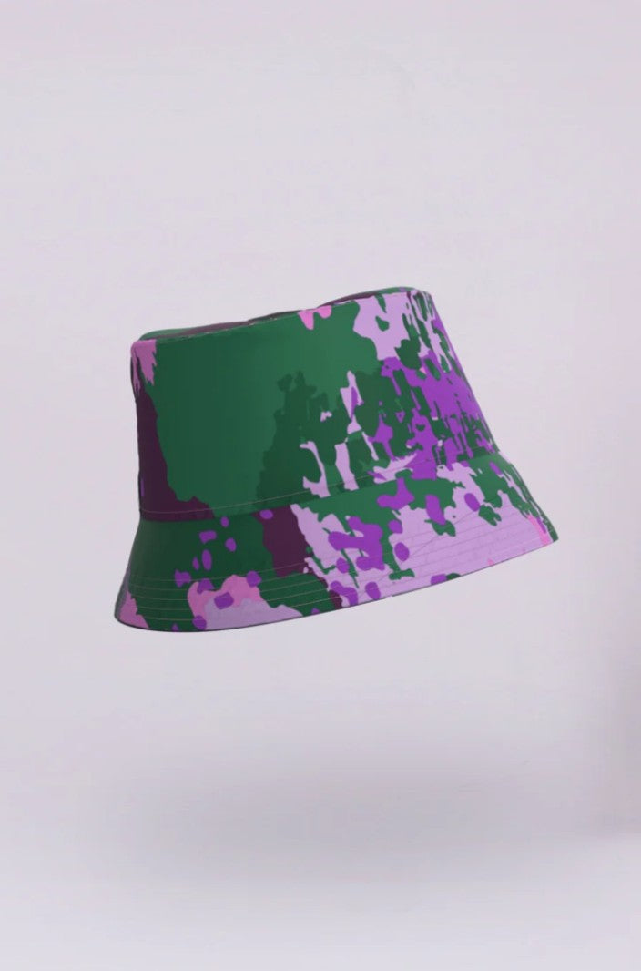 RAIN KISS Bucket Hat / Fischerhut Digi Spring Camo