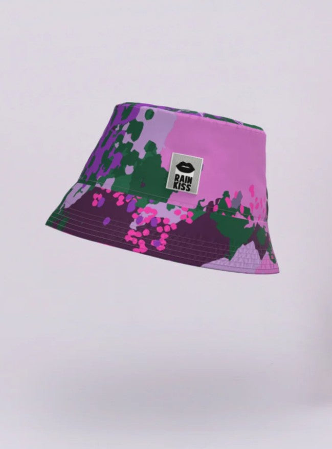 RAIN KISS Bucket Hat / Fischerhut Digi Spring Camo