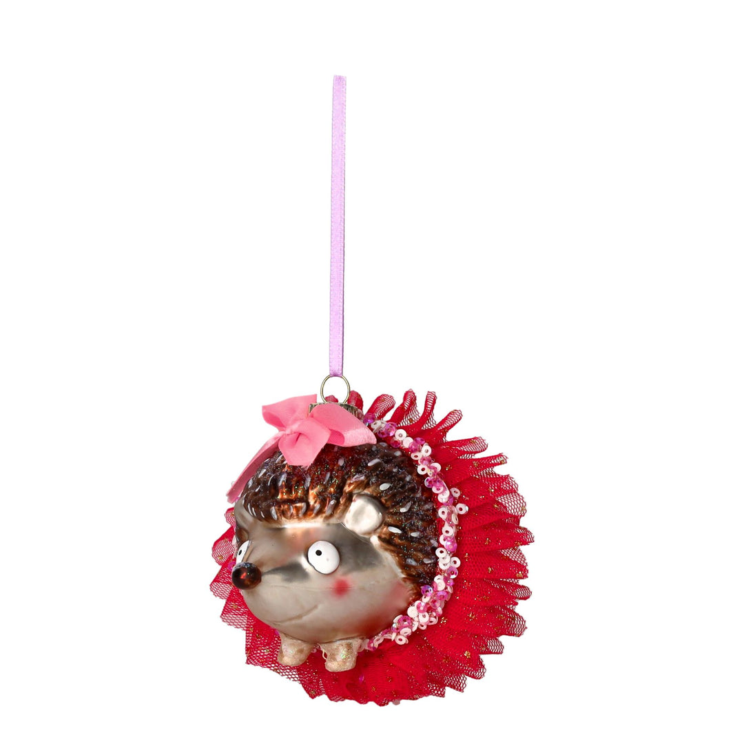 GIFTCOMPANY Christbaumkugel Igel mit Tütü