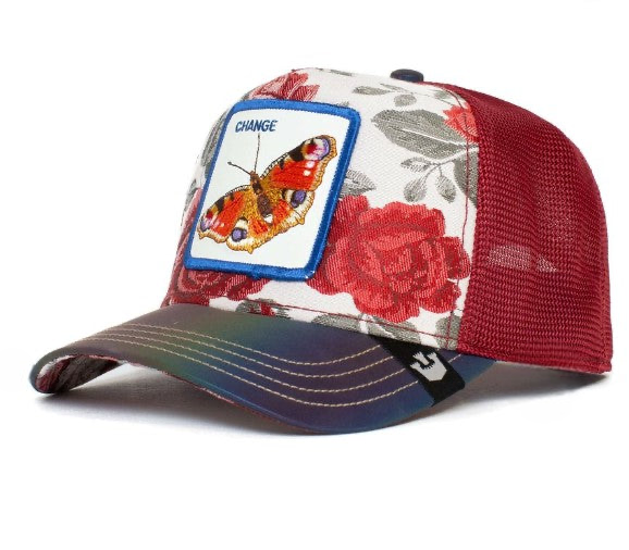 GOORIN BROS Trucker Baseball Cap Schmetterling CHANGE METAMORPHOSIS