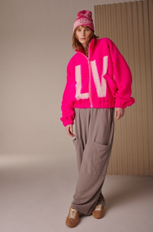 LIV BERGEN Jacke ROME Neon Pink