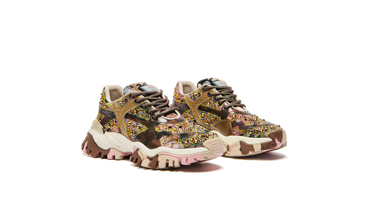 JOIA PARIS Schuhe Sneaker Jewel Beige Yellow