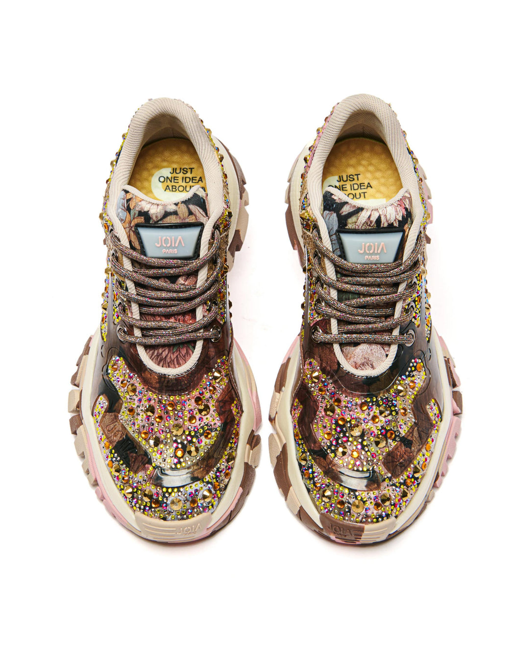 JOIA PARIS Schuhe Sneaker Jewel Beige Yellow