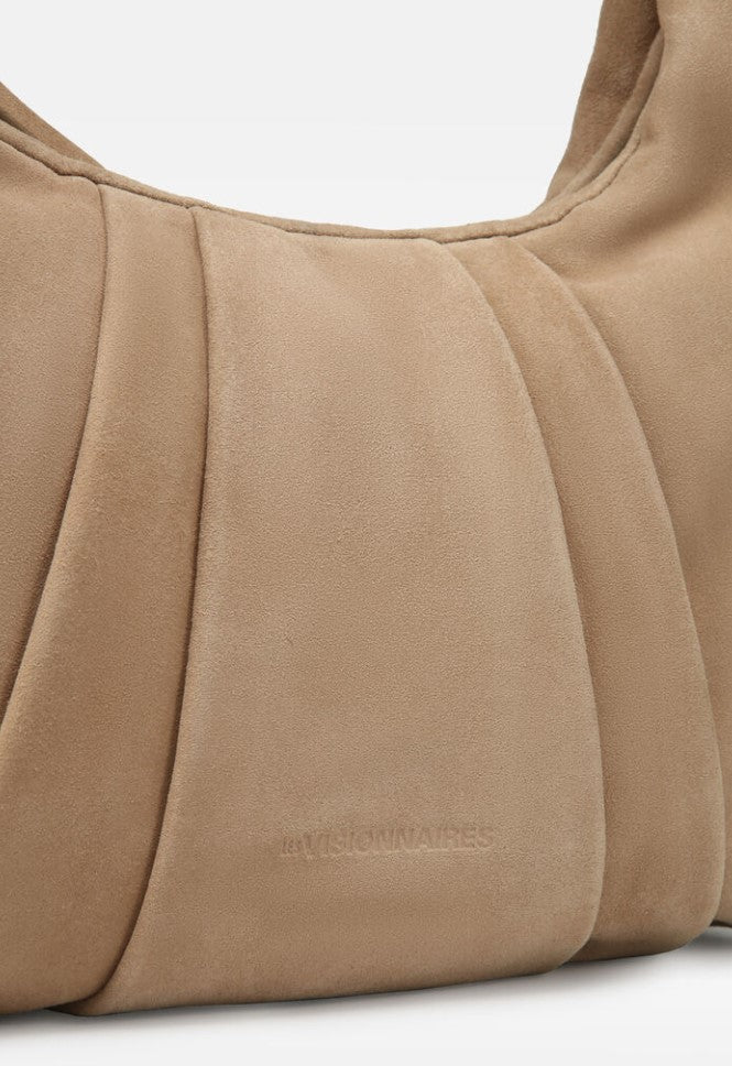 LES VISIONNAIRES Tasche JUWEL klein, Farbe Taupe / Mushroom