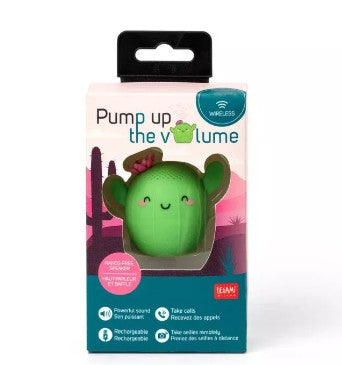 LEGAMI Mini-Speaker und Freisprecheinrichtung - Pump Up the Volume - Kaktus