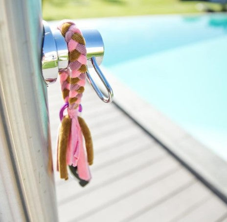FARBENFREUNDE TWISTED Keychain Schlüsselanhänger kurz Peach