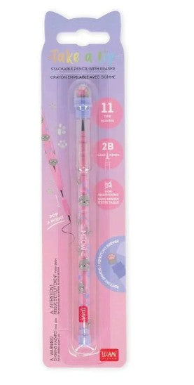 LEGAMI Bleistift Take a tip Kitty Katze