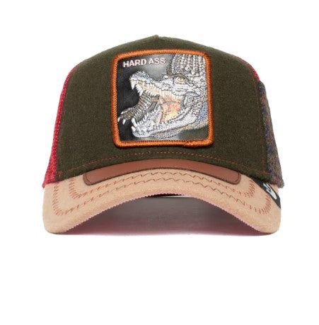 GOORIN BROS Trucker Baseball Cap HARD ASS Gator Krokodil