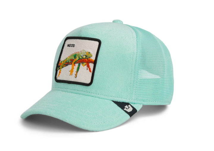 GOORIN BROS Trucker Baseball Cap Frottee Terry Cloth MOOD Leguan