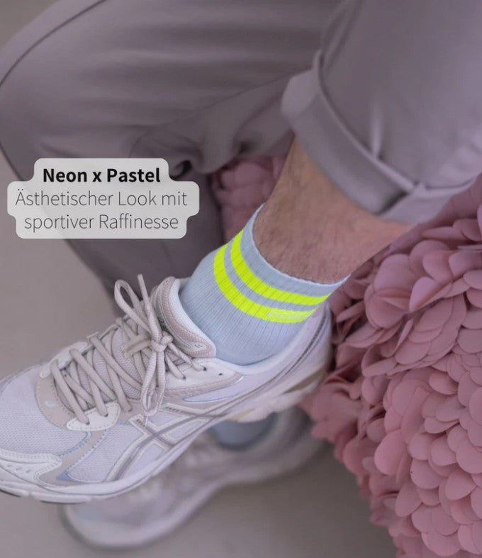 OOLEY Socken Streetmood Pastel Lemon