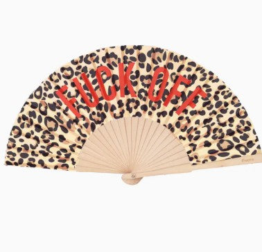 FÄCHER Leopard Fuck off