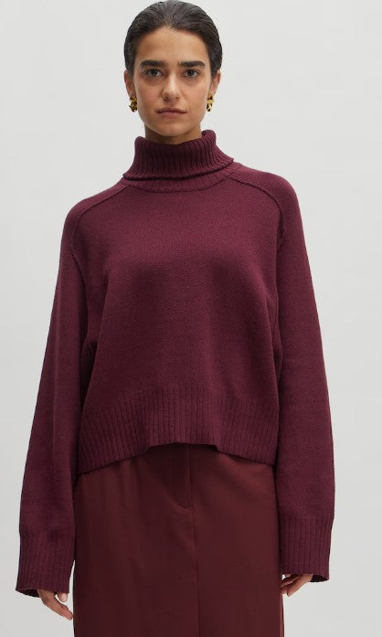 EDITED Pullover Maggie, Farbe Burgundy