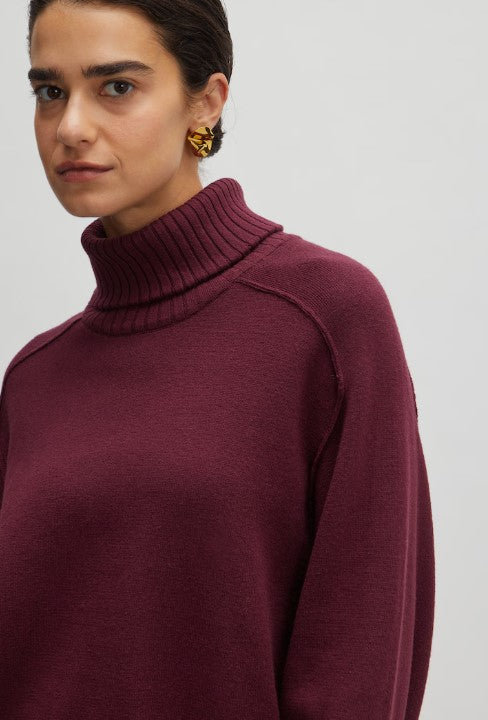 EDITED Pullover Maggie, Farbe Burgundy