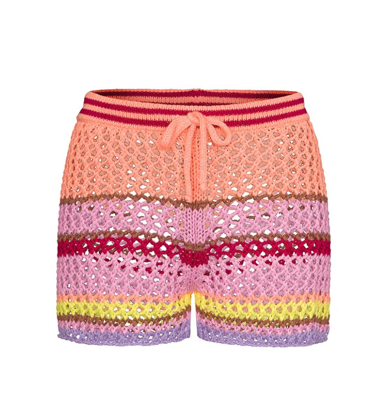 LIV BERGEN Hose / Short Crochet Melone