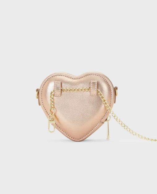 weat Tasche HEART BAG, Farbe Metallic Rosa
