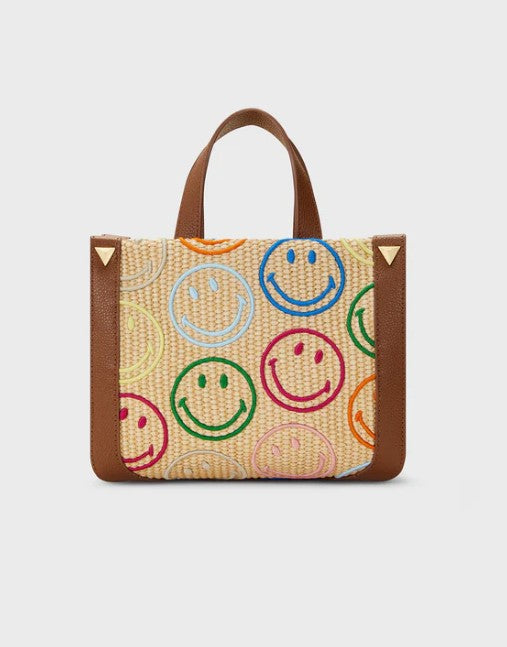 weat Tasche MINI TOTE RAFFIA SMILEY®