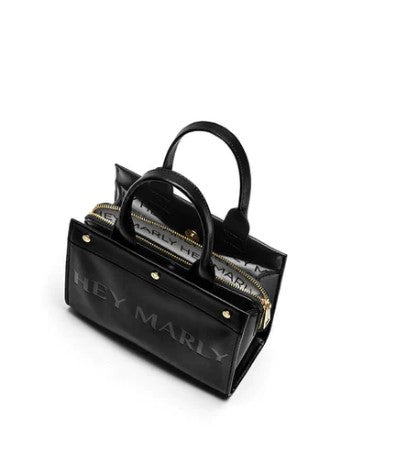 HEY MARLY Tasche Mini Classy Signature Bag Farbe Schwarz