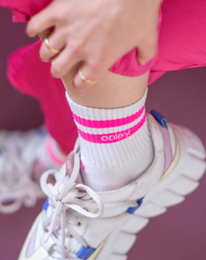 OOLEY Socken Streetmood Neon Pink