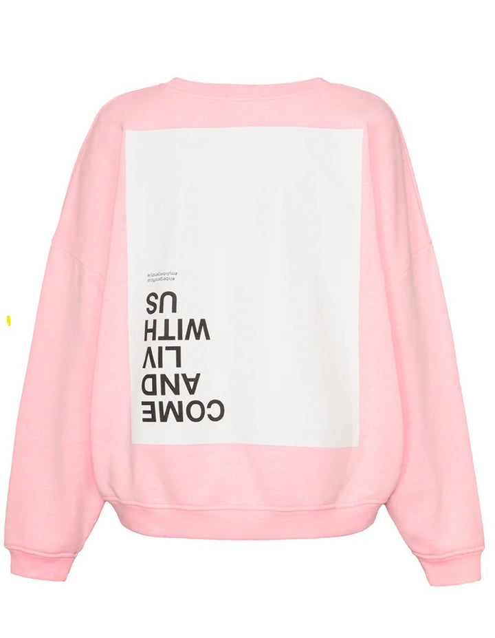 LIV BERGEN Sweatshirt COME Farbe Neon Pink