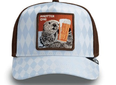 GOORIN BROS Trucker Baseball Cap ANOTTER ONE Otter mit Bier LIMITED EDITION