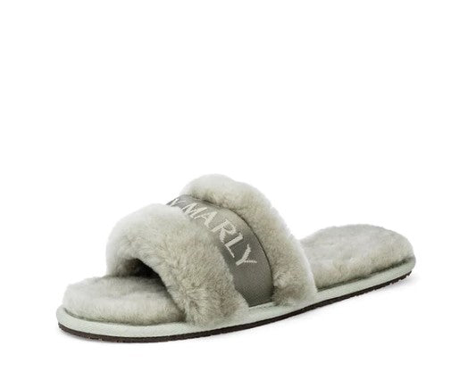 HEY MARLY Schuhe / Hausschuhe Signature Farbe Olive Grün / Khaki