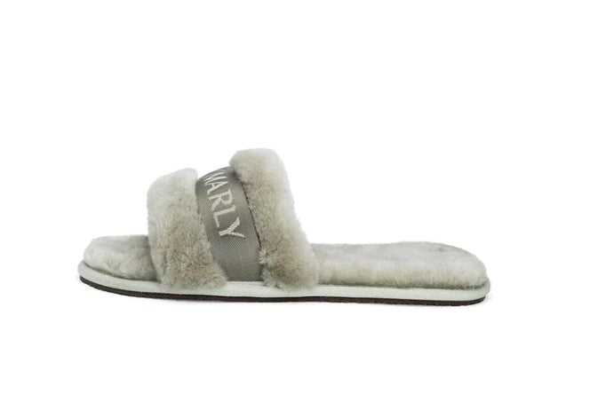 HEY MARLY Schuhe / Hausschuhe Signature Farbe Olive Grün / Khaki