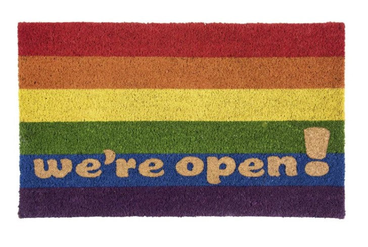 PAD CONCEPT Fussmatte WE´RE OPEN