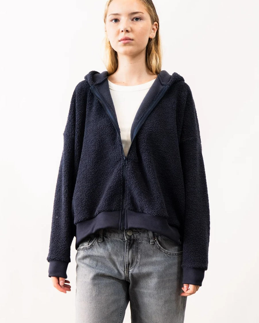 OUTRYGHT Sweatshirt OUFLASH mit Reißverschluss, Farbe Charcoal