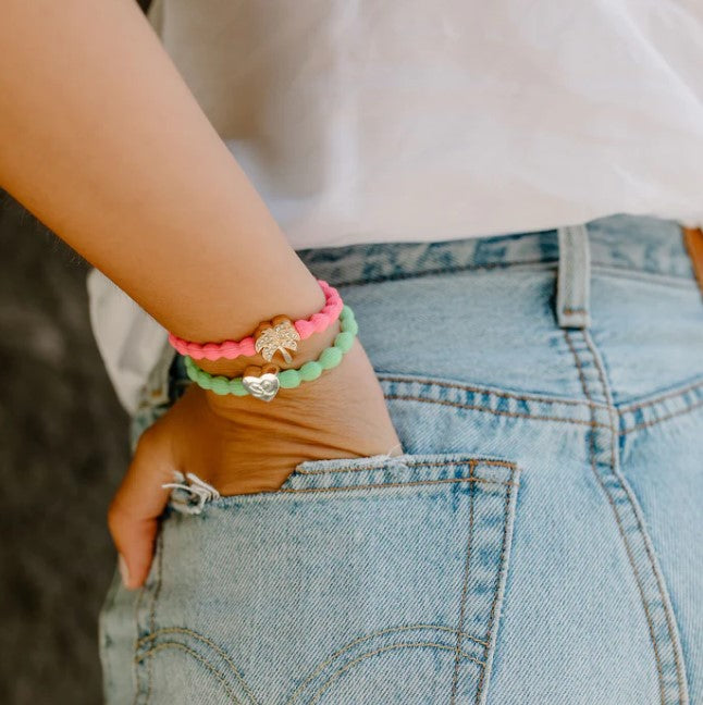 BY ELOISE HAARGUMMI Palme Palm Tree Neon Pink