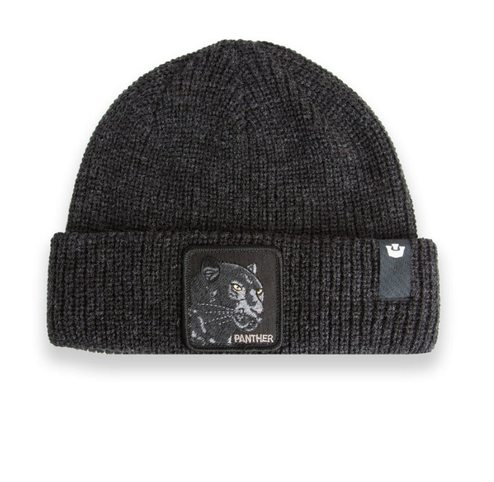 GOORIN BROS Beanie Mütze PANTHER Farbe Dunkelgrau Meliert
