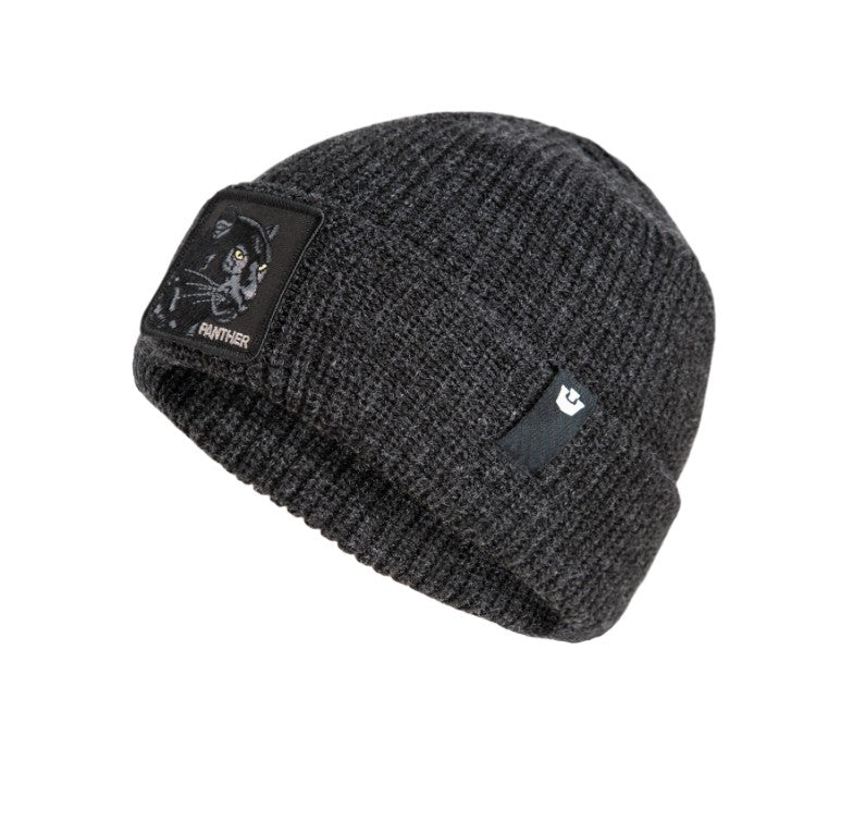 GOORIN BROS Beanie Mütze PANTHER Farbe Dunkelgrau Meliert