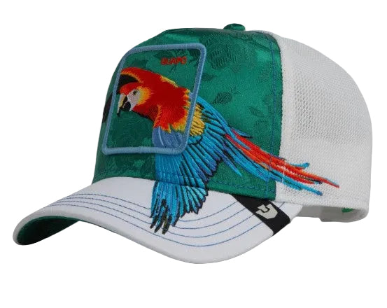GOORIN BROS Trucker Baseball Cap Honduras Macaw GUAPO Papagei