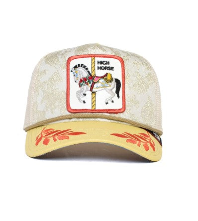 GOORIN BROS Trucker Baseball Cap Altus Equo Carousel Pferd