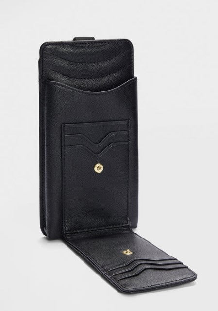 weat Phone Wallet, Handy Tasche und Geldbeutel, Farbe Schwarz