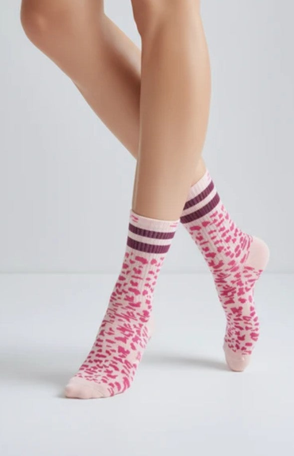 DAILYSOCKS Socken AMANDA Leo Pink/Lila