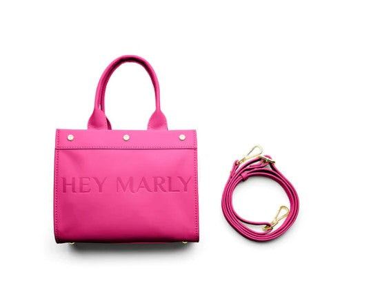 HEY MARLY Tasche Mini Classy Signature Bag Farbe Pink Fuchsia