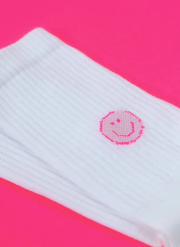 OOLEY Socken Icon - Pink Smile