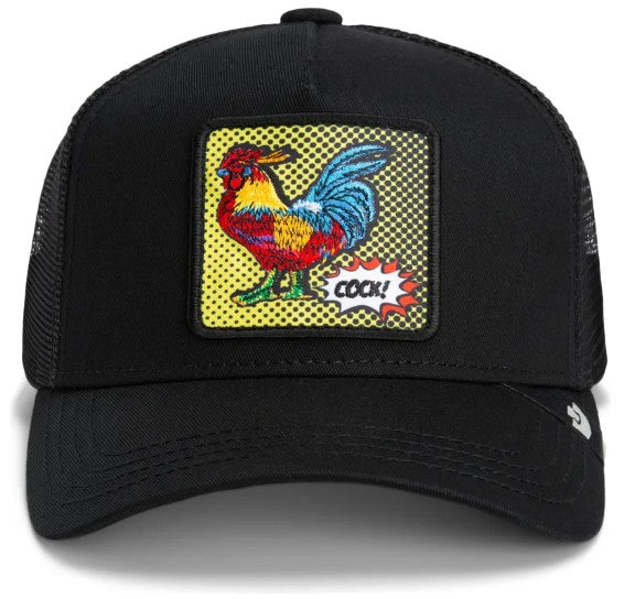 GOORIN BROS Trucker Baseball Cap Cock Hahn Popart Edition