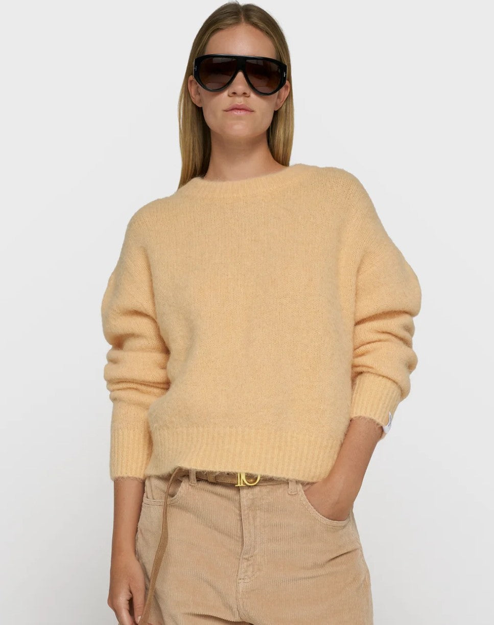 10DAYS Pullover flauschig, Farbe Pastel Mango
