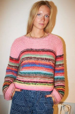 DAWN X DARE Pullover SASSIE STRIPE Pink