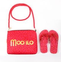 MOO'ILO Handy / Taschenkette, lang, ROT