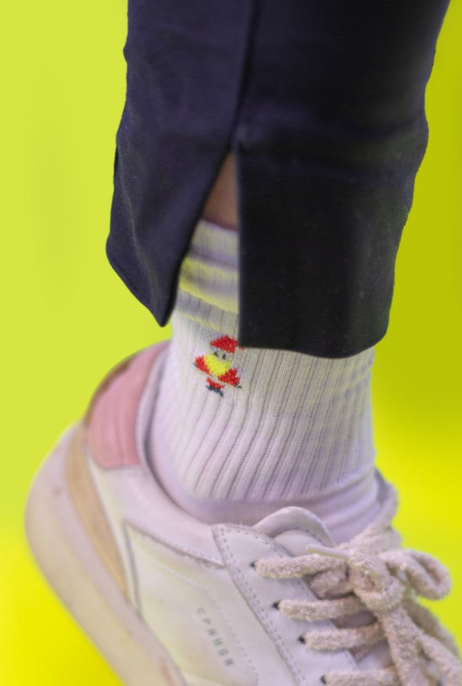 OOLEY Socken Icon Neon Santa