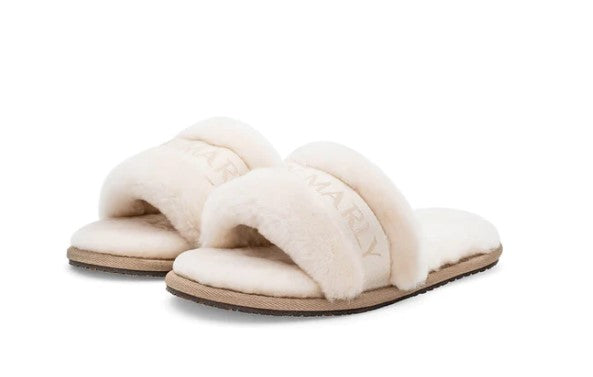 HEY MARLY Schuhe / Hausschuhe Signature Farbe Crema