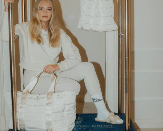 HEY MARLY Schuhe / Hausschuhe Signature Farbe Crema